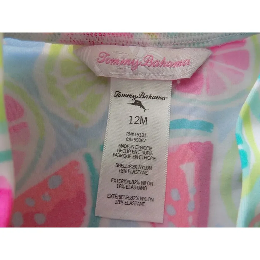 Tommy Bahama infant toddler girls swimsuit size 12 months